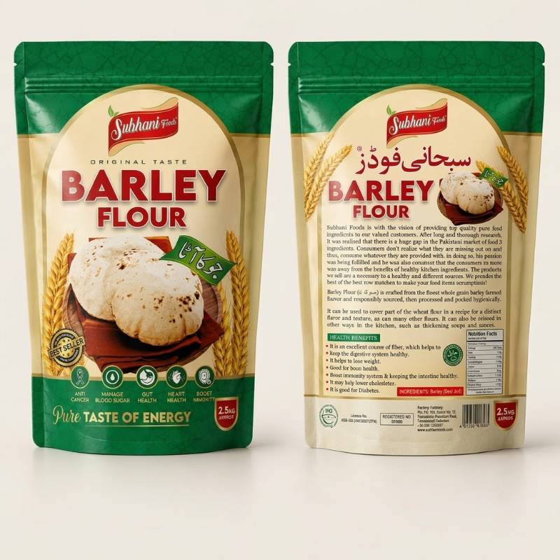 Barley Flour (Jow ka Atta) – 2.5 kg