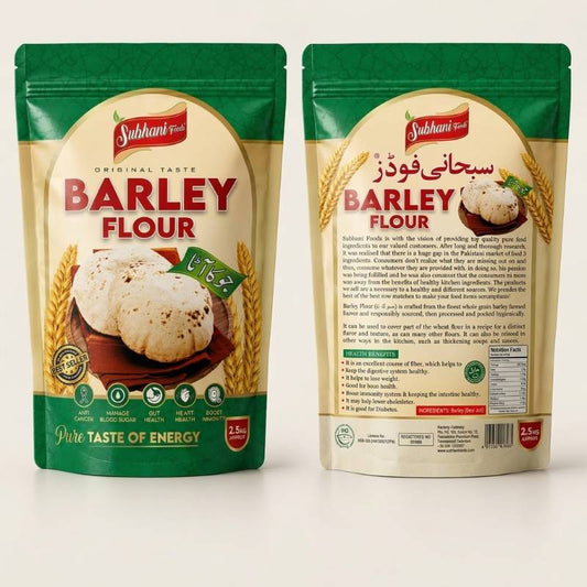 Barley Flour (Jow ka Atta) – 2.5 kg