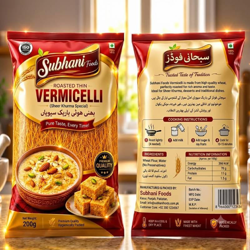 Roasted Thin Vermicelli – 200 g